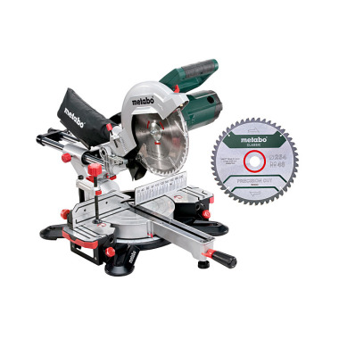 Metabo Kappsäge KGS 254 M Set (690828000) mit 2. Hartmetall-Sägeblatt Karton