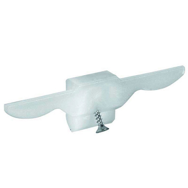 Woelm HELM 28 P catch stopper Plastic, white 002800