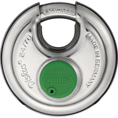 Zylindervorhangschloss 24IB/70 Schlosskörper-B.70mm VA versch.-schl.ABUS 81694