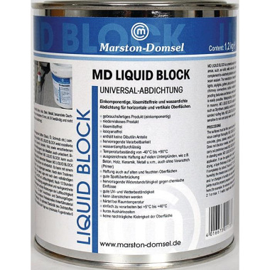 Univ.Abdichtung Liquid-Block grau 1,2 kg Dose MARSTON MLB.G.D1