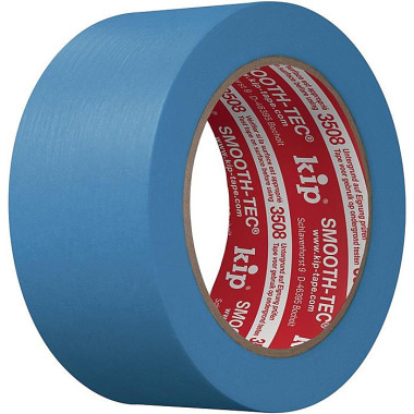 Glattkreppband 3508 SMOOTH-TEC® glatt blau L.50m B.48mm KIP 3508-47