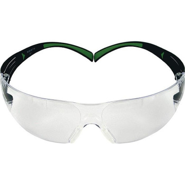 Schutzbrille SecureFit-SF400 EN 166,EN 170 Bügel schwarz grün,Scheibe klar 7100078989