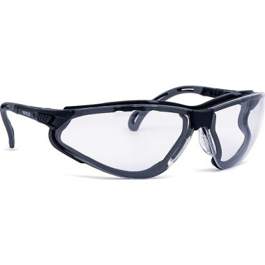 Schutzbrille Terminator Xtra EN 166 Fassung:schwarz Scheibe:klar PC INFIELD SAFETY 9320 006