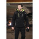 Softshell-Berufsparka Terrax Workwear Gr.XL schwarz/limette TERRAX 61534-1048-XL