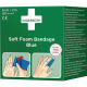 Soft Foam Bandage selbsthaftend elastisch,blau Rl.6cmx2m CEDERROTH 51011011