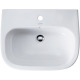 Duravit Waschtisch D-CODE m ÜL HLB 1 Hahnloch 600x 460mm weiß 2310600000