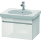 Duravit Waschtischunterba u DURASTYLE 453x600x398mm europäische Eiche/we ma DS638305218