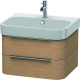 Duravit Waschtischunterba u HAPPY D.2 480x625x380mm eu eiche H2636405252