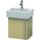 Duravit Waschtischunterba u VERO 311x400x428mm Ans li eiche geb VE6271L1212