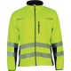 Warnschutz-Softshelljacke Prevent® Trendline Gr.L gelb/schwarz PTW-SN/L/78