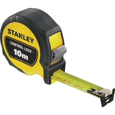 Taschenrollbandmaß Compact Pro L.10m B.25mm EG II (± 0,5 mm/m) STANLEY STHT37233-0