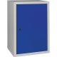 Hängeschrank H600xB400xT300mm Vollblech,1 BD lichtgrau/enzianblau NW9000453657