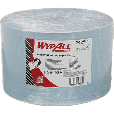 Putztuch WYPALL L30 ULTRA 7425 L380xB235ca.mm blau Rl.