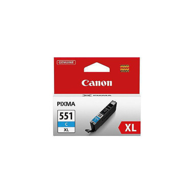 Canon Tintenpatrone 6444B 001 CLI551XLC 11ml cyan 101264850