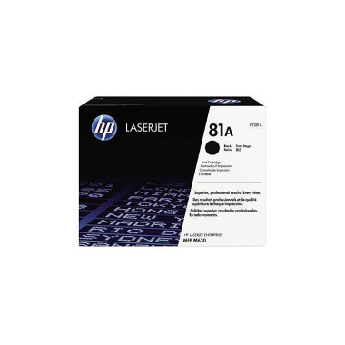 HP Toner CF281A 81A 10.50 0Seiten schwarz 102015890