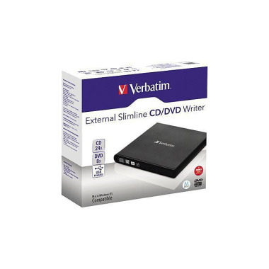 Verbatim DVD Brenner 9893 8 USB 2.0 6x/8x/24x exter n schwarz 794002800