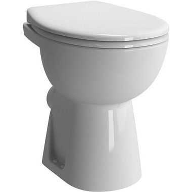 VitrA Stand-WC CONFORMA T iefspüler, 355x485x460mm weiß 5814B003-0087