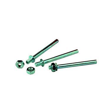 LOKOMA THREADED PIN MADE OF STEEL, CADM. 29x2.5MM,hexagon nut M3,DI.. 03.02.0676