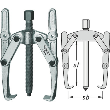 HAZET Uniwersalny ściągacz Hazet 1784N-42
