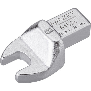 HAZET Klucz płaski wkręcany - kwadrat wkręcany 9 x 12 mm - profil sześciokątny zewnętrzny - 9 mm 6450C-9