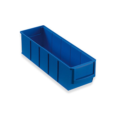 Hünersdorff Regalbox aus PP, 300x91x81 mm,blau, Volumen 1,62 L, schmal 780002