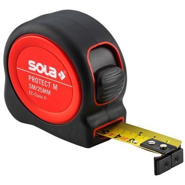 SOLA Magnetrollmeter (25 mm) Protect M PE 525 5 m, EG-Klasse 2, VE 6 Stk. 50570601