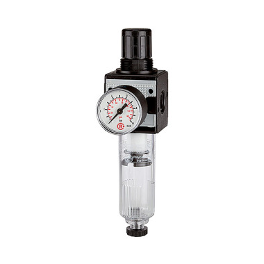 Riegler Filtr-regulator »multifix«, pojemnik PC, BG 1, G 1/4, 0,1-3 bar, HA 100468