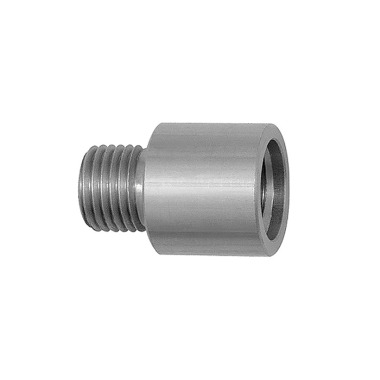 Riegler Adapter gwintowany aluminium, męski M12x1.25, żeński G 1/4 133178