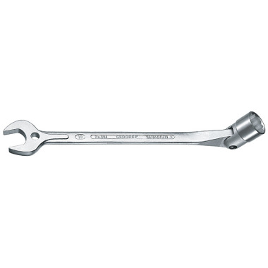 GEDORE Combination swivel head wrench 18 mm 6513030