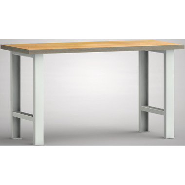 KLW Standardowy stół warsztatowy - 1500 x 700 x 840 mm dł. x gł. x wys. WS500N-1500M40-X1581