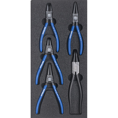 SW-Stahl Tool assortment, Circlip pliers, 5-pieces Z3013-33