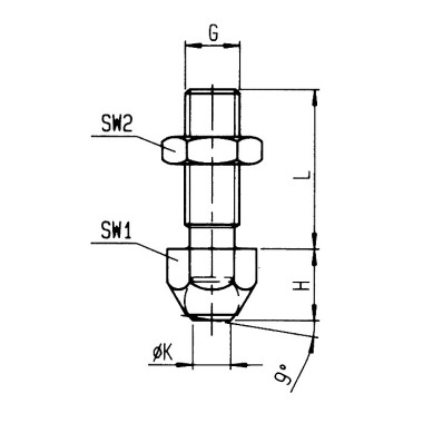 AMF 6877-4 Adapter do stołów perforowanych 558991