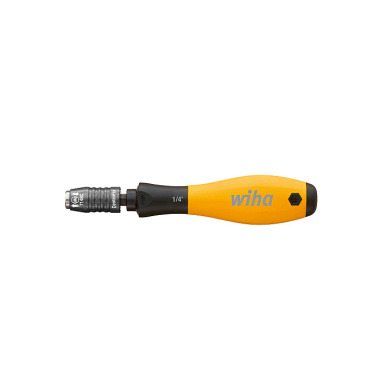 Wiha Screwdriver with bit holder SoftFinish® ESD, mechanically lockable 32161