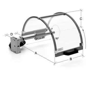 Mack Werkzeuge Osłona posuwu FS 10 Ø 160-200 mm ZE-FS10-400