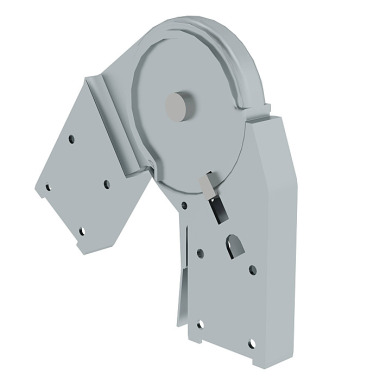 MUNK Automatic steel hinge for folding ladder 19476