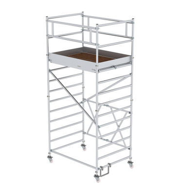 MUNK Folding scaffolding 1.35 x 1.80 m Platform height 3 m 115228