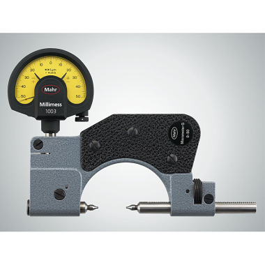 Mahr 840 FG Indicating Snap Gage 0-50 mm/0-2” in case w.c. 4454000