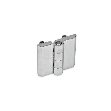 Ganter Zawiasy, odlew cynkowy / aluminium GN 237-ZD-40-40-C-CR