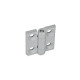 Ganter Zawiasy, odlew cynkowy / aluminium GN 237-ZD-60-60-A-SR