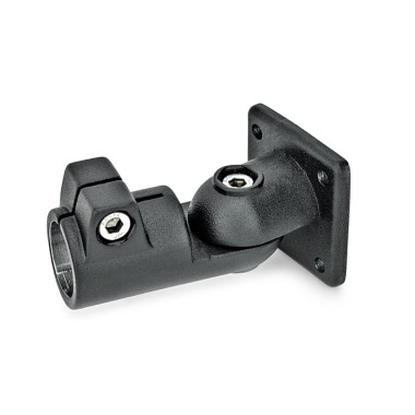 Ganter Złącze zaciskowe zawiasu, aluminium GN 282-B48-S-2-SW