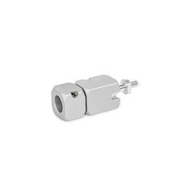 Ganter Uchwyt zacisku przegubu kulowego, aluminium GN 487-B20-A-M8-S-2-EL