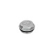 Ganter Korki gwintowane z symbolem i bez symbolu, aluminium, do 100 °C GN 741-19-G1/4-AS-2