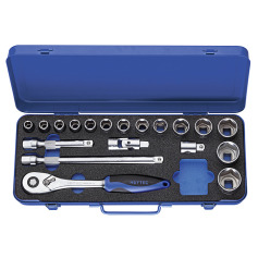Heyco Socket set, 19 pcs. 50872301583