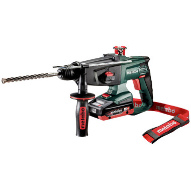 Metabo Akku-Kombihammer KHA 18 LTX (600210800) metaBOX 165 L 18V 2x4Ah LiHD + ASC 55