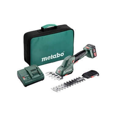 Metabo Akku-Strauch- und Grasschere PowerMaxx SGS 12 Q (601608500) Werkzeugtasche 12V 1x2Ah Li-Power + SC 30