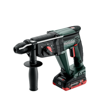 Metabo Akku-Kombihammer KH 18 LTX 24 (601712800) metaBOX 165 L 18V 2x4Ah LiHD + ASC 55