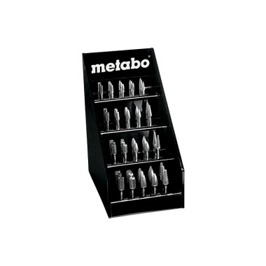 Metabo Hartmetall-Fräser-Display, 40-teilig (628405000)