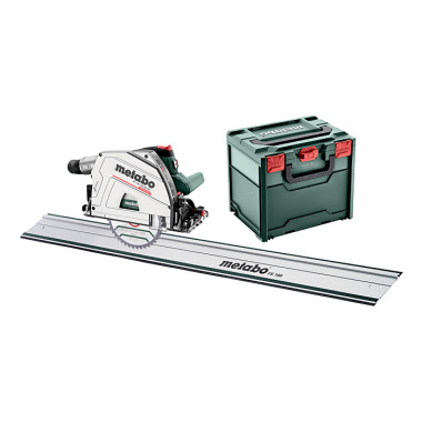 Metabo Set Akku-Tauchkreissäge KT 18 LTX 66 BL Set (691172840) mit Führungsschiene FS 160 metaBOX 340