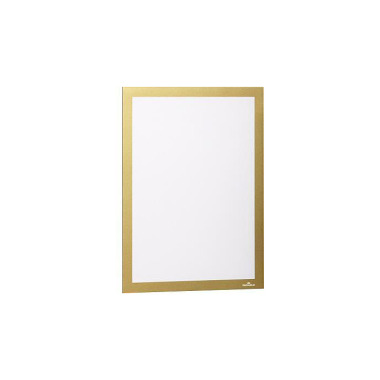 DURABLE Magnetrahmen DURA FRAME 487230 DIN A4 gold 2 St./Pack. 154677496