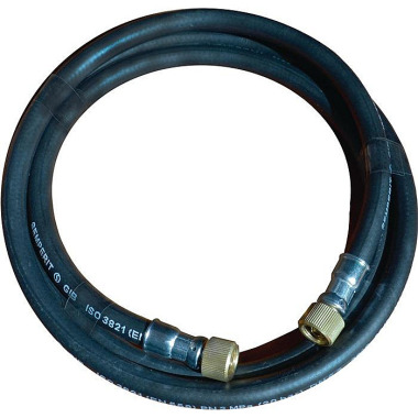 Gasschlauch L.1,8m ID 6,3mm Wandst.3mm schwarz 3211/1,8-R